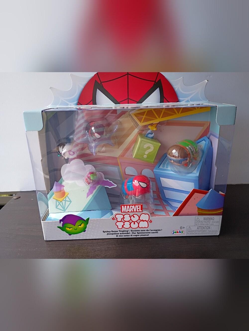 Marvel Tsum Tsum Spider-Man Spidey-Sense Tingling Mini Figure Set